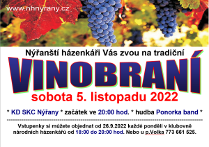 Plakát Vinobranní 2022